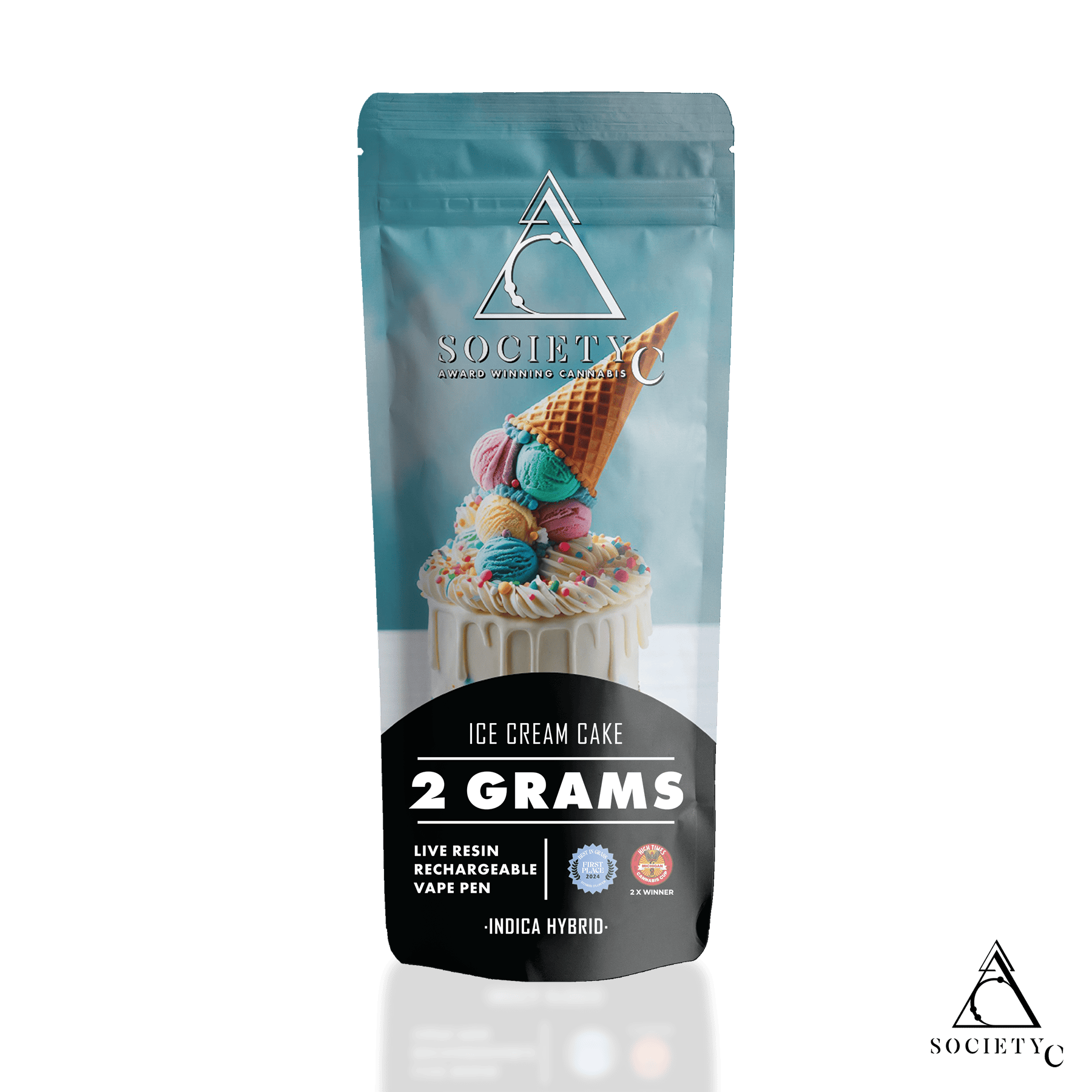 Society C - Society C | Ice Cream Cake | Live Resin Disposable | 2g - 1