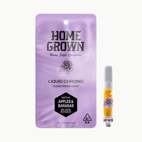 Home Grown - Apples & Bananas 1g Cured Resin Cartridge - 1