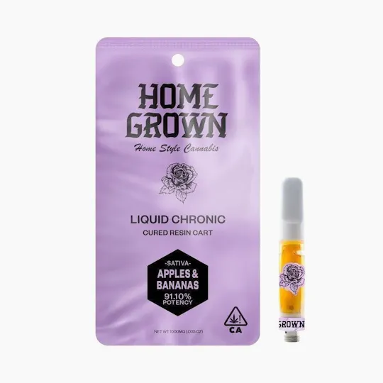 Home Grown - Home Grown | Apples & Bananas | Cured Resin Cartridge | 1g - 1