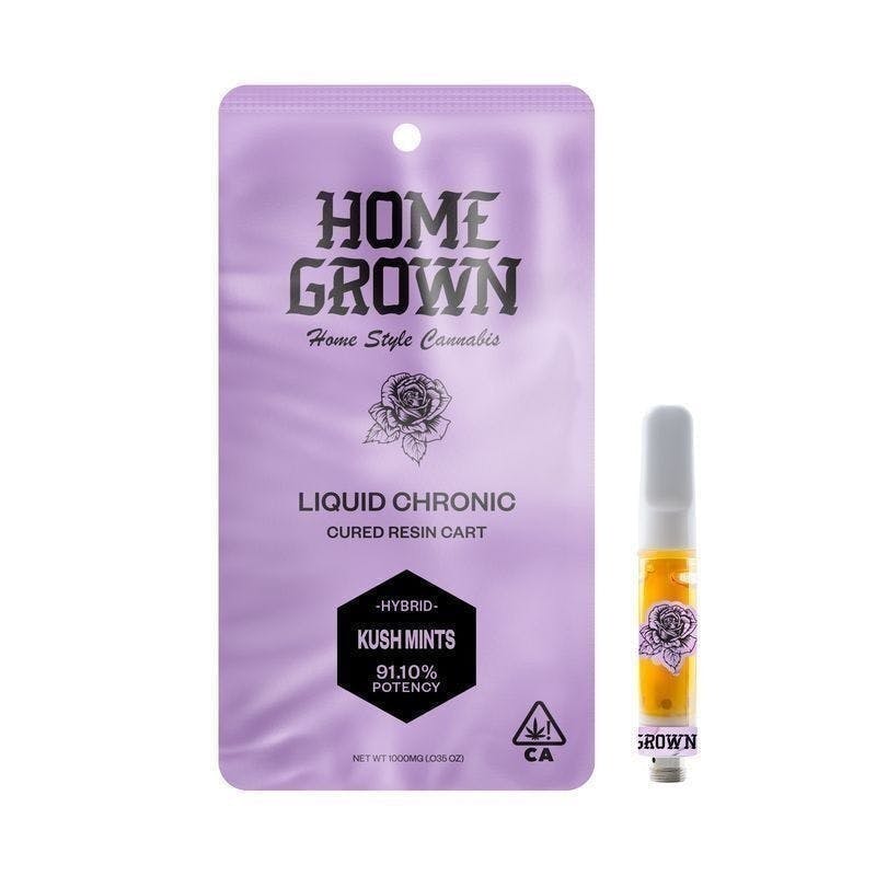 Home Grown - Home Grown | Kush Mints | Cured Resin Cartridge | 1g - 1
