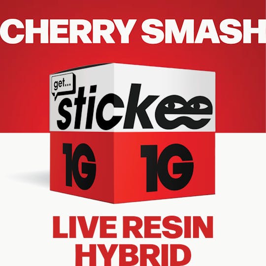Stickee - STICKEE | Cherry Smash | 1G | Live Resin Concentrate - 1
