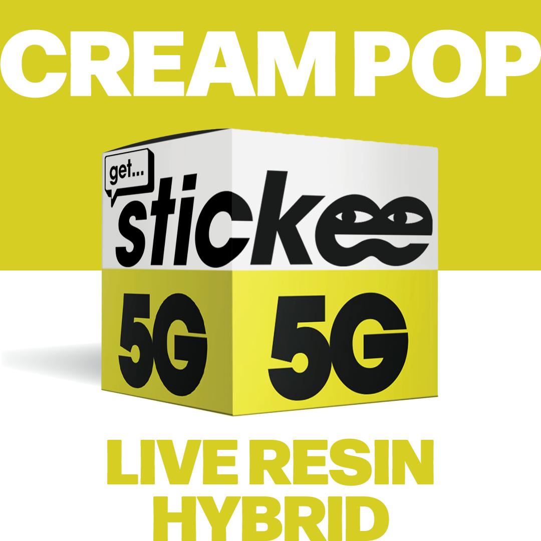 Stickee - TICKEE | Cream Pop | 5G | Live Resin Concentrate - 1