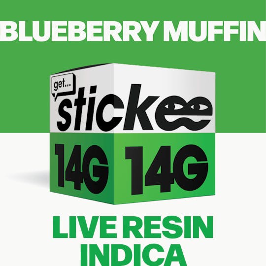 Stickee - STICKEE | Blueberry Muffin | 14G | Live Resin Concentrate - 1