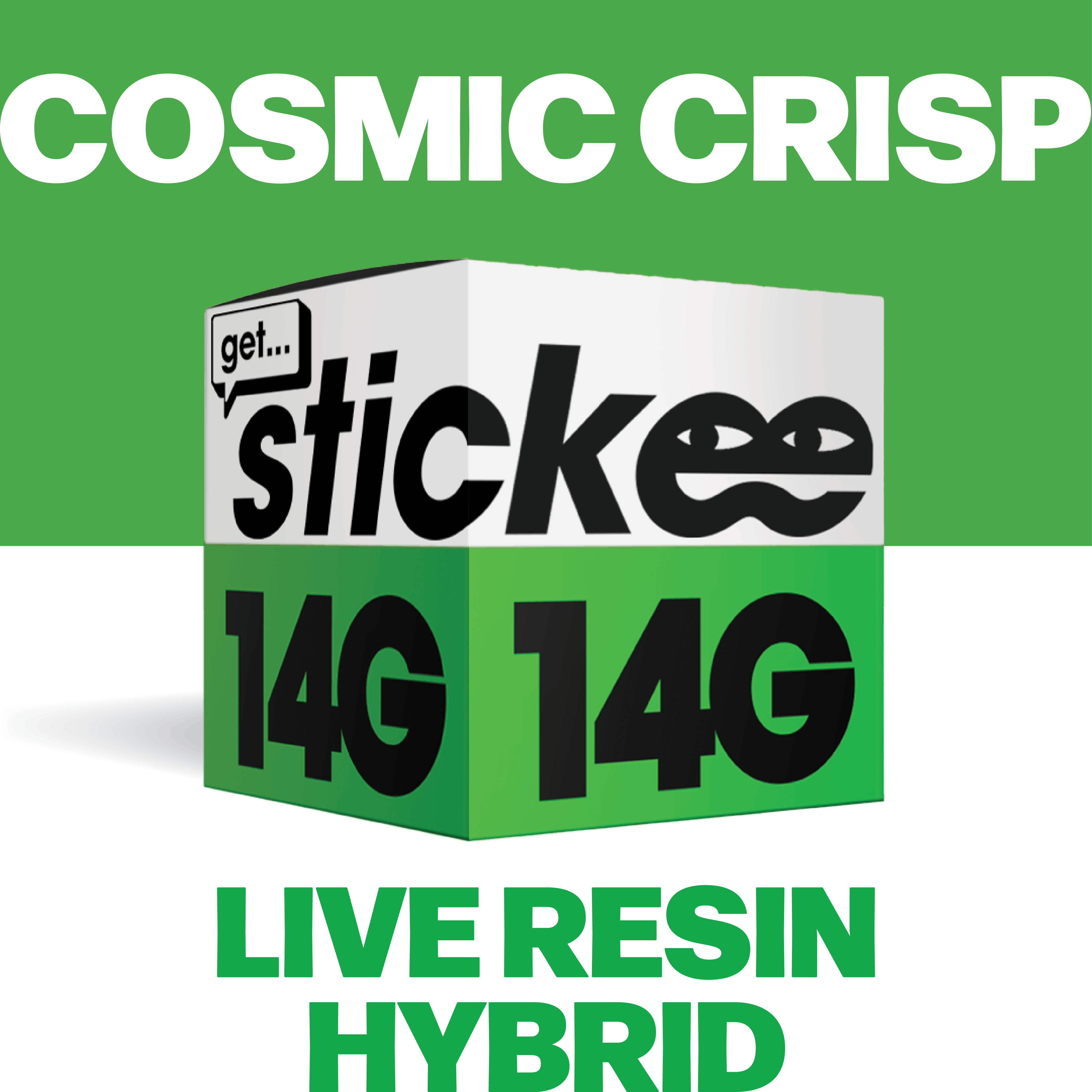 Stickee - STICKEE | Cosmic Crisp | 14G | Live Resin Concentrate - 1