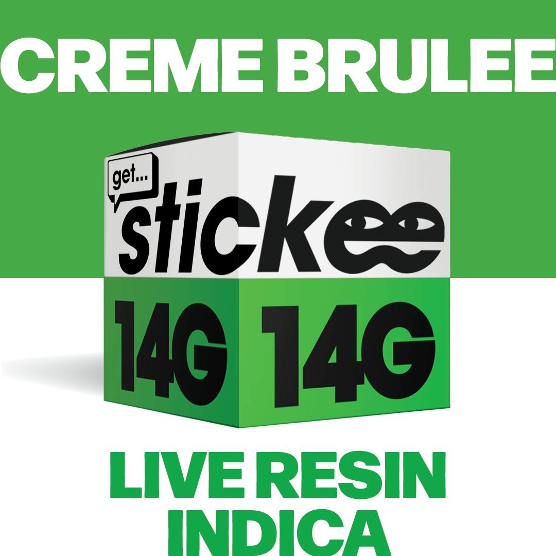 Stickee - STICKEE | Crème Brûlée | 14G | Live Resin Concentrate - 1