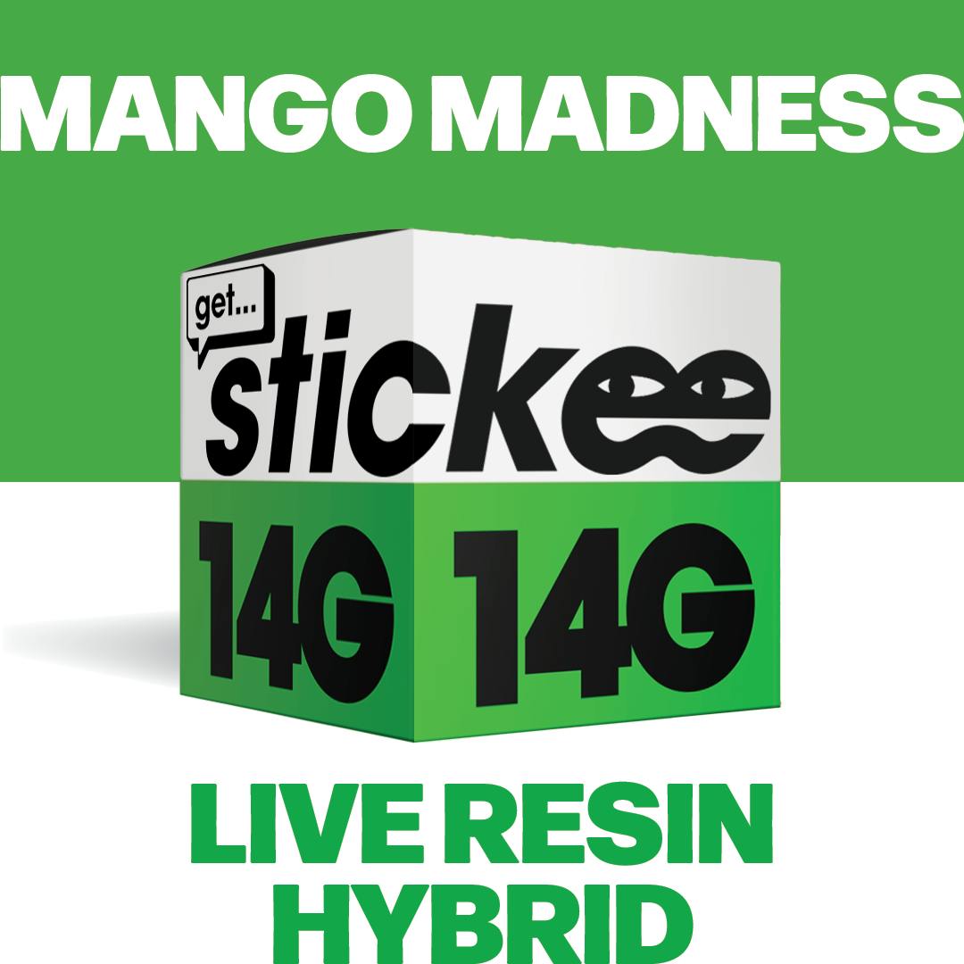 Stickee - STICKEE | Mango Madness | 14G | Live Resin Concentrate - 1