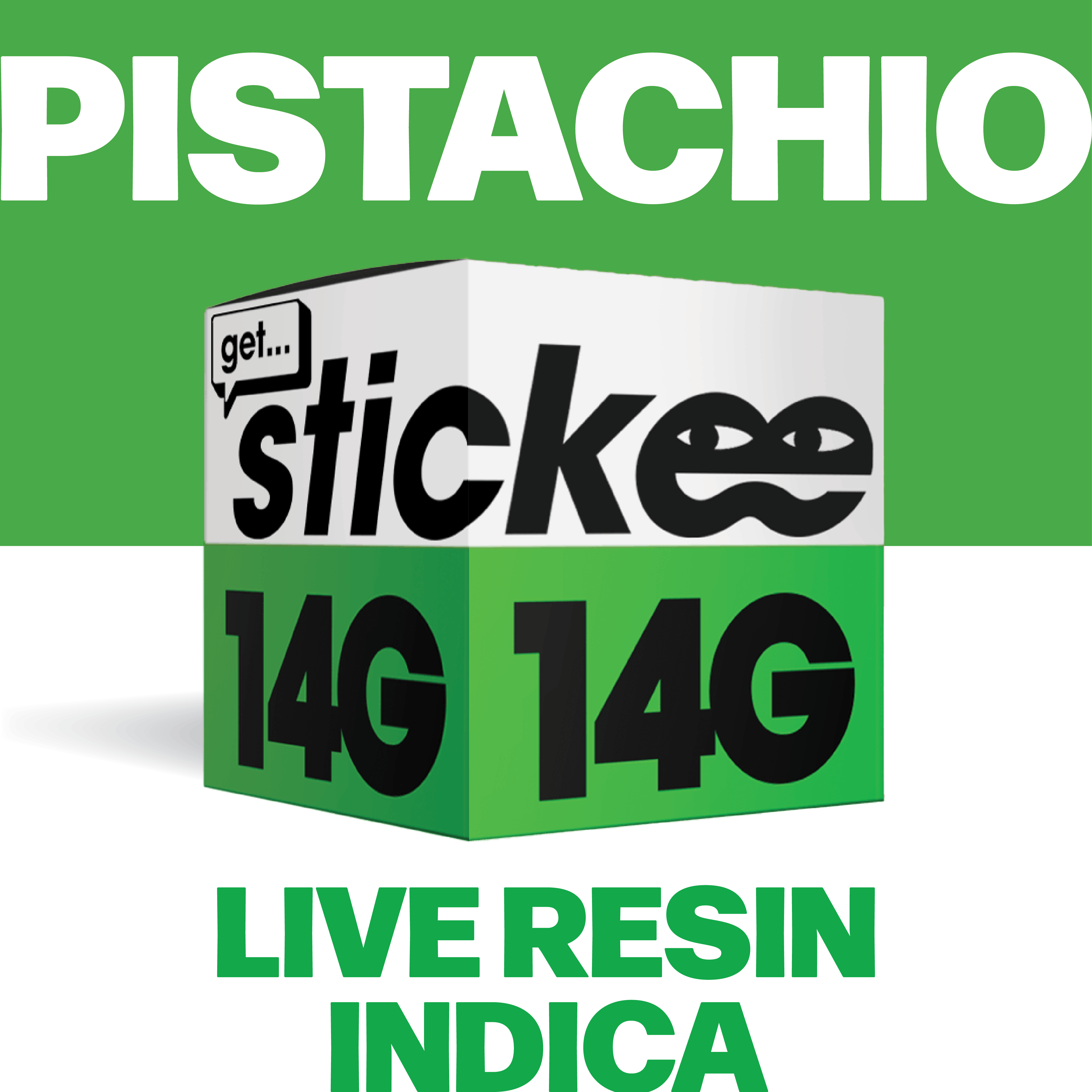 Stickee - STICKEE | Pistachio | 14G | Live Resin Concentrate - 1