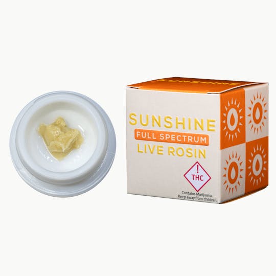 Sunshine - Peach Rings | Full Spec Rosin | 1G - 1