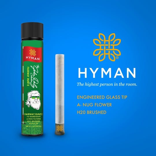 HYMAN - John Daly Fairway Runtz | 1G Handcraft | HYMAN MED - 1