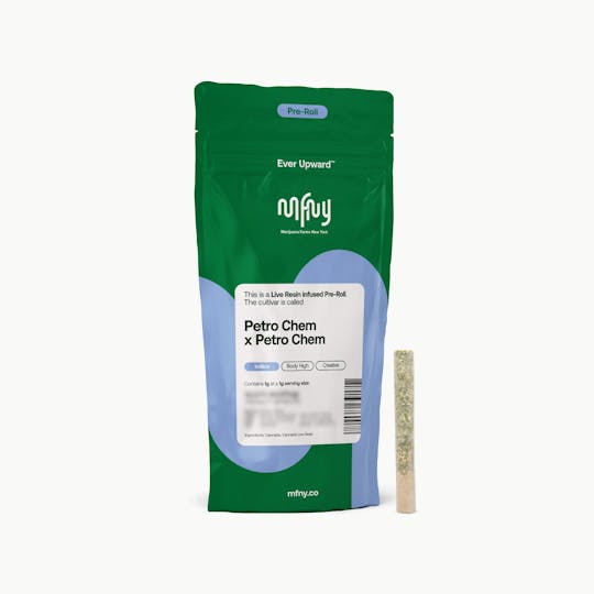 MFNY - Petro Chem x Petro Chem Live Resin Infused Pre-roll | 1g - 1