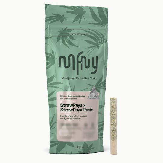 MFNY - Strawpaya x Strawpaya Live Resin Infused Pre-roll | 1g - 1