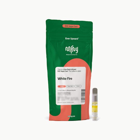 MFNY - White Fire OG Live Resin 510 Vape Cart | 0.5g - 1