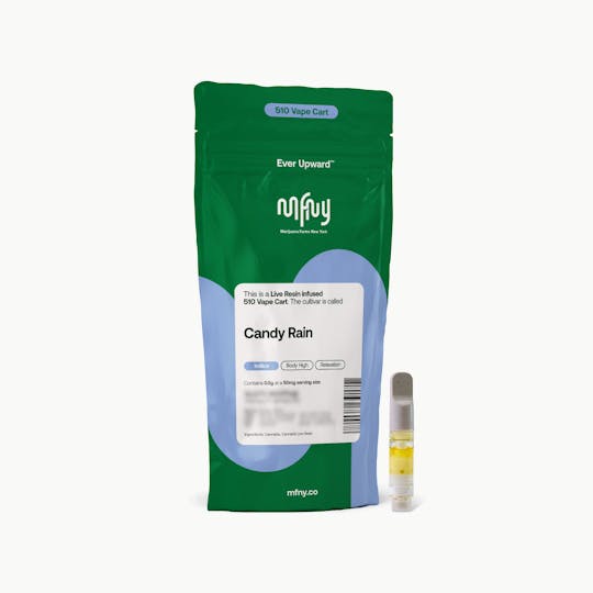 MFNY - Candy Rain Live Resin 510 Vape Cart | 0.5g - 1
