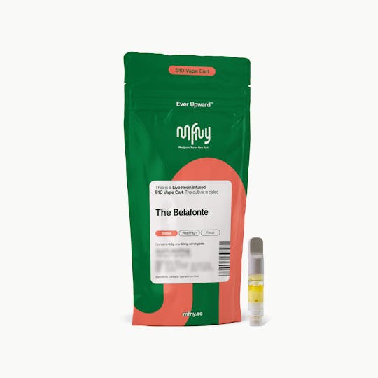 MFNY - The Belafonte Live Resin 510 Vape Cart | 0.5g - 1