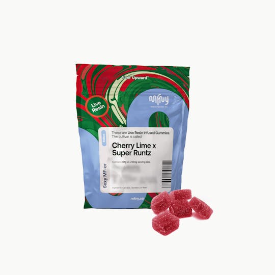MFNY - Cherry Lime x Super Runtz Live Resin Gummies | 100mg 10pk - 1