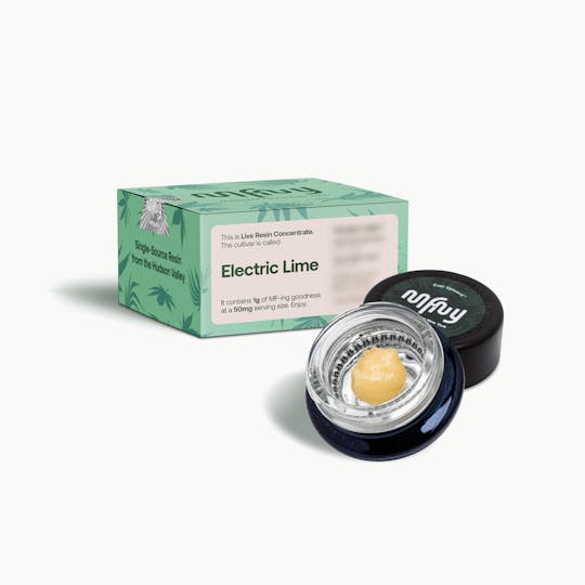 MFNY - Electric Lime Live Resin Badder | 1g - 1