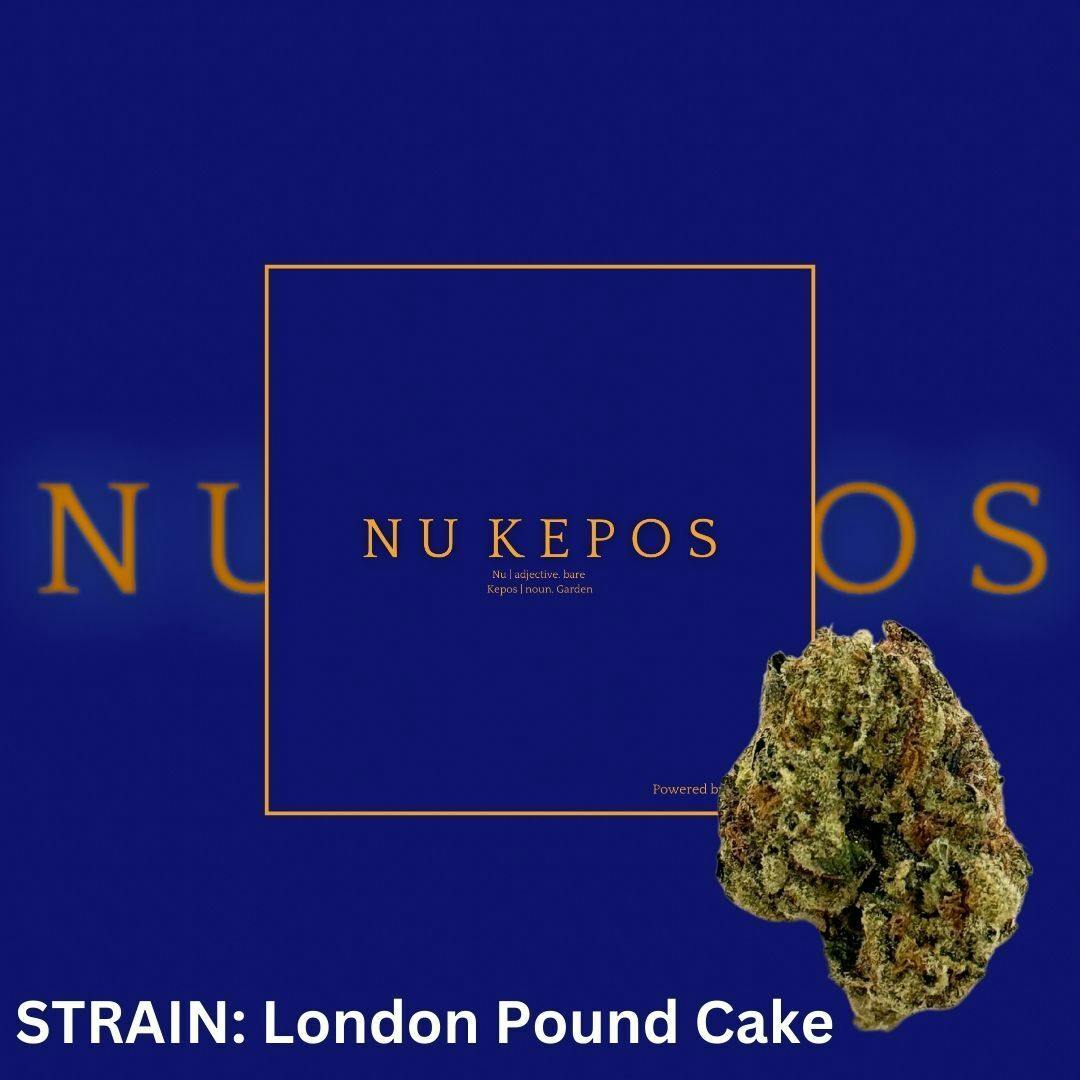 Nu Cannabis Brand - Kepos - London Pound Cake 3.5g - PREMIUM FLOWERS - 1