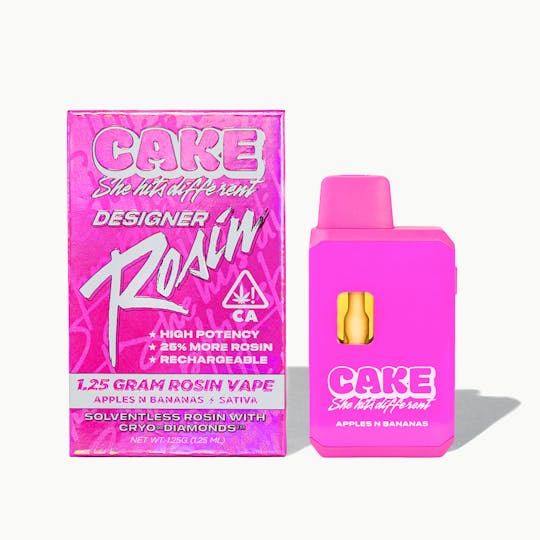 CAKE she hits different - Apples N Bananas - 1.25 Grams - Sativa - Rosin - 1