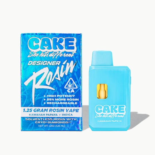 CAKE she hits different - Hawaiian Papaya - 1.25 Grams - Indica - Rosin - 1