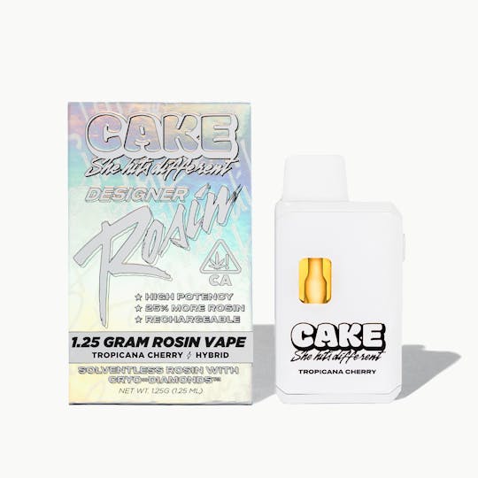CAKE she hits different - Tropicana Cherry - 1.25 Grams - Hybrid - Rosin - 1