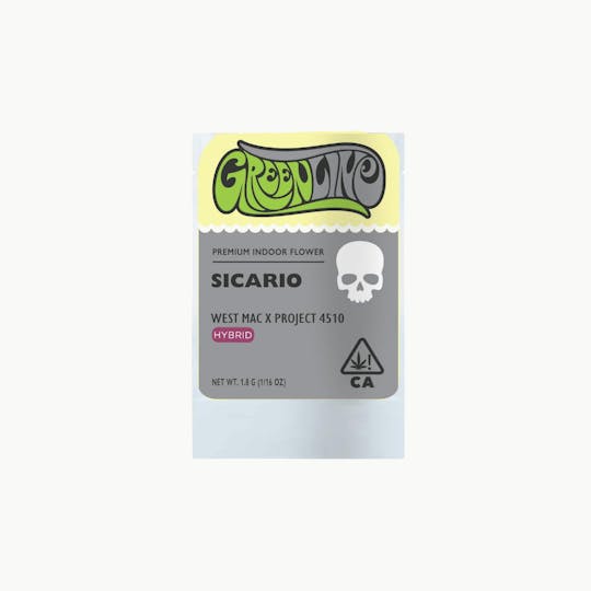 Greenline - Sicario - 1/16 oz - Indoor - Hybrid - 1.8g - 1