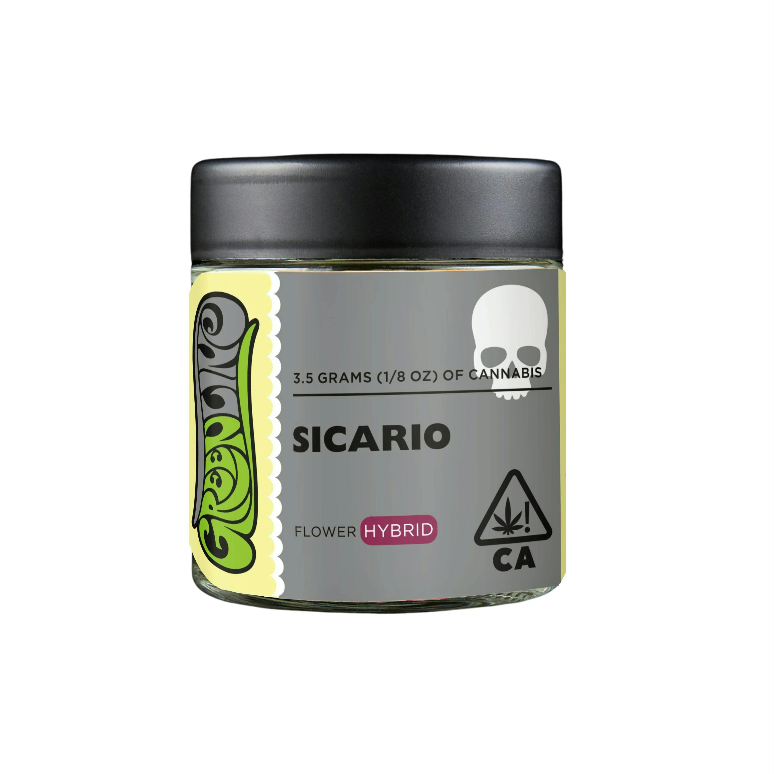Greenline - Sicario - 1/8 oz - Indoor - Hybrid - 3.5g - 1