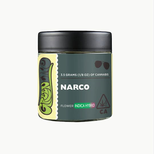 Greenline - Narco - 1/8 oz - Indoor - Indica Hybrid - 3.5g - 1