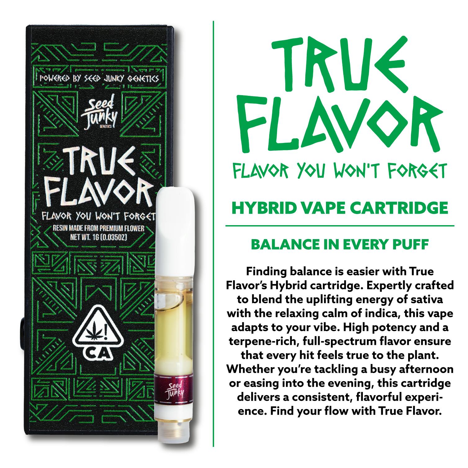 Seed Junky - TRUE FLAVOR VAPE - MALIBU - 1