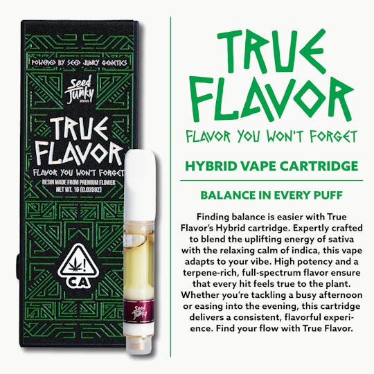 Seed Junky - TRUE FLAVOR VAPE - MALIBU - 1