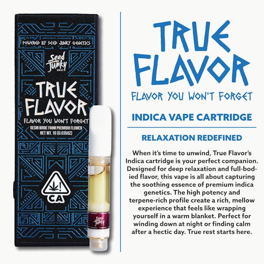 Seed Junky - TRUE FLAVOR VAPE - WILD CHERRY - 1