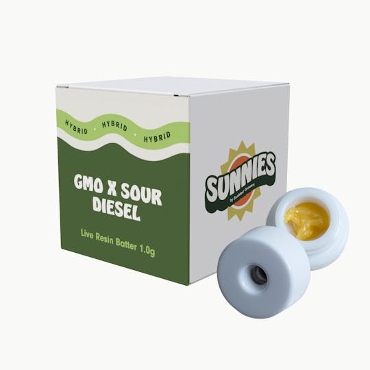 SunMed Growers - GMO x Sour Diesel Live Resin Batter 1.0g - 1