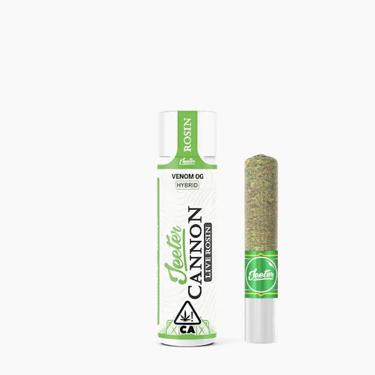 Jeeter - Jeeter | Venom OG | Live Rosin Cannon | Infused Joint | 1.3g - 1