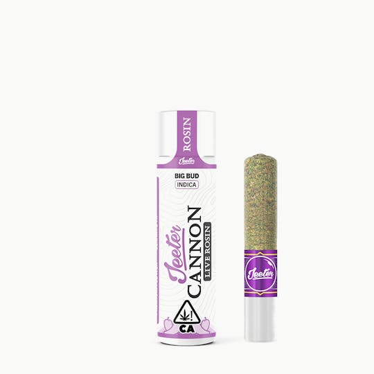 Jeeter - Jeeter Cannon Live Rosin - Big Bud - 1