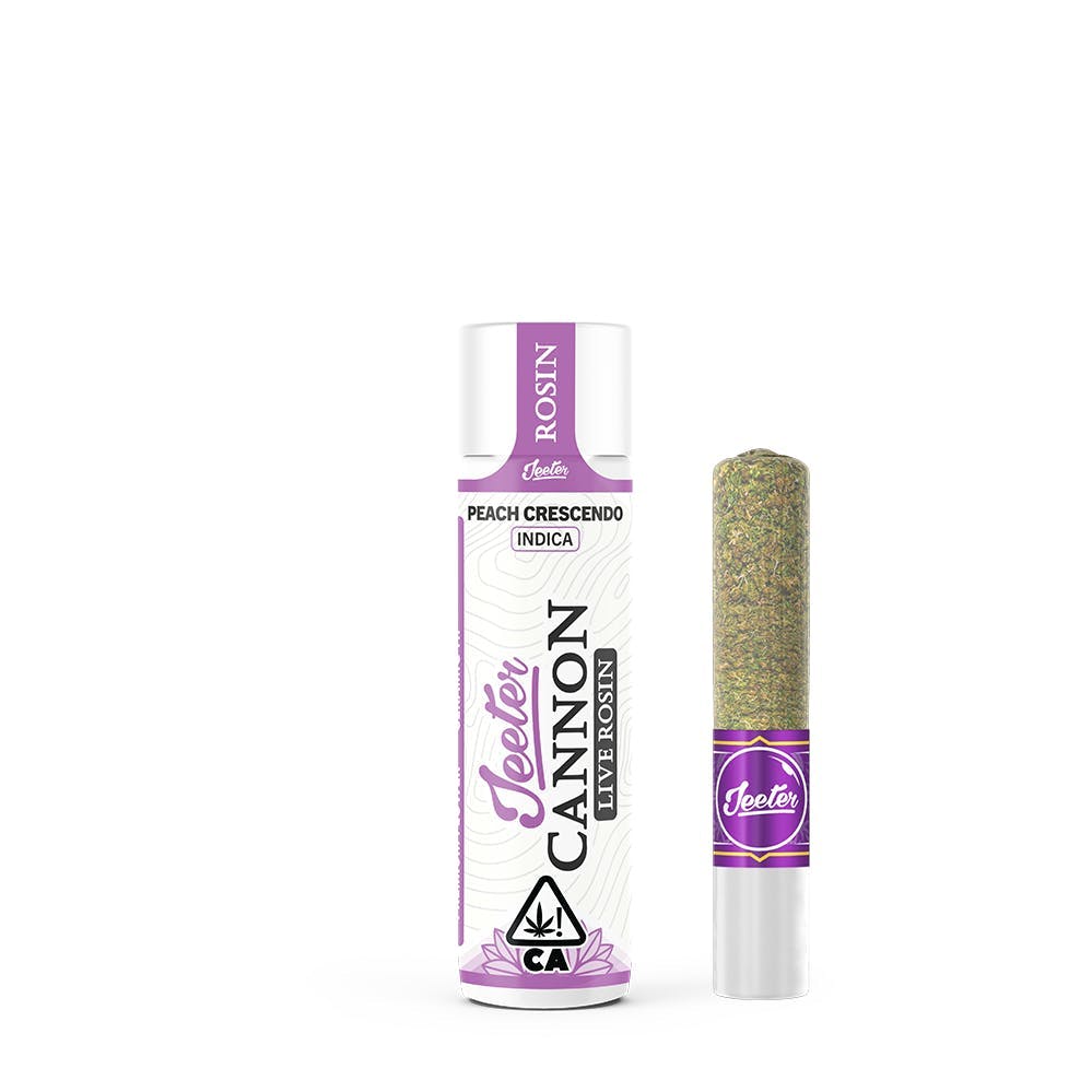 Jeeter - Jeeter | Peach Crescendo | Live Rosin Cannon | Infused Joint | 1.3g - 1