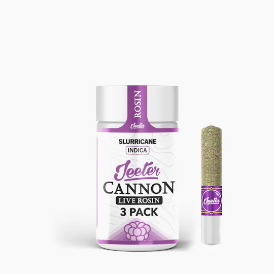 Jeeter - Jeeter | Slurricane | Live Rosin Cannons | Infused Minis | 0.5g each | 3pk - 1
