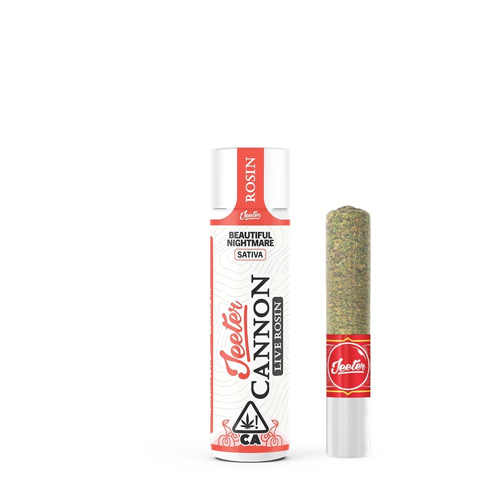 Jeeter - Jeeter | Beautiful Nightmare | Live Rosin Cannon | Infused Joint | 1.3g - 1