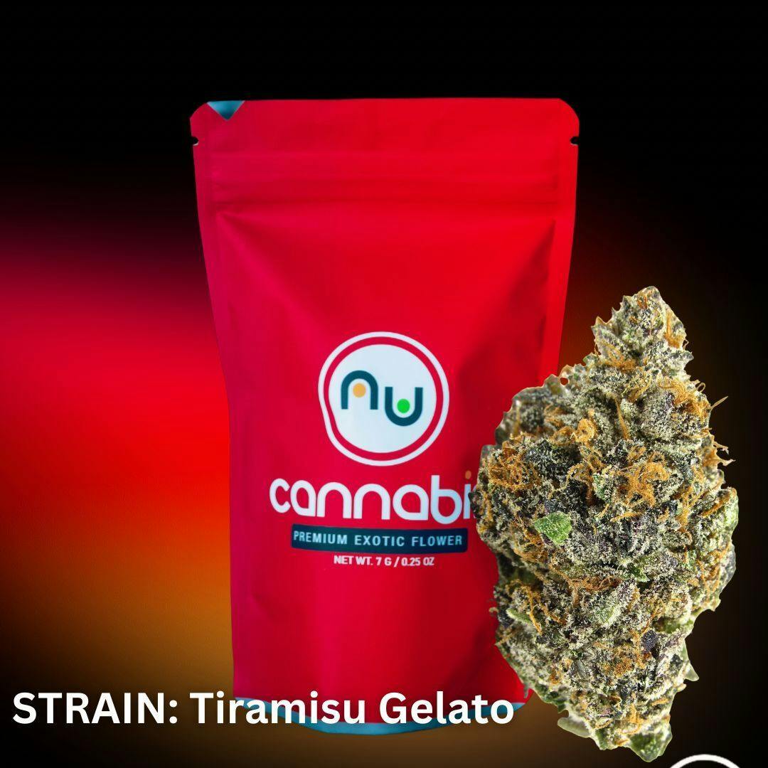 Nu Cannabis Brand - NuCannabis - Tiramisu Gelato 7g - PREMIUM INDOOR FLOWERS - 1