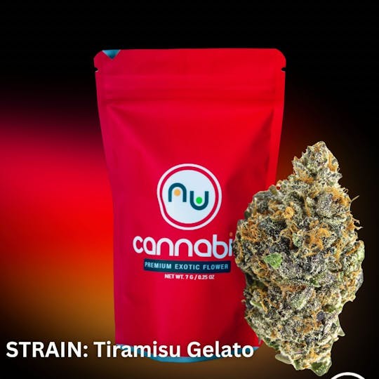 Nu Cannabis Brand - NuCannabis - Tiramisu Gelato 28g - PREMIUM INDOOR FLOWERS - 1