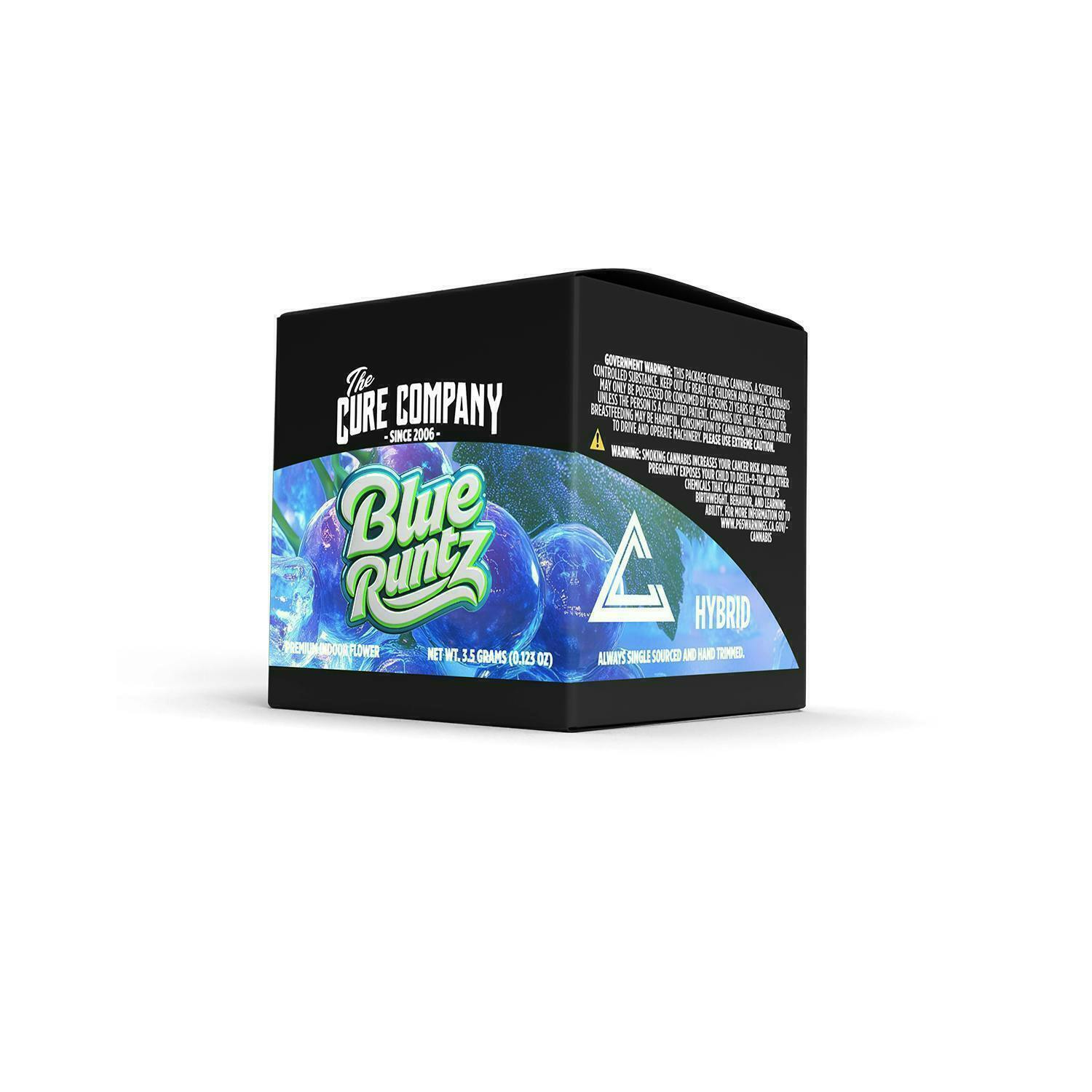 The Cure Company | Blue Runtz | Big Buds | 3.5g