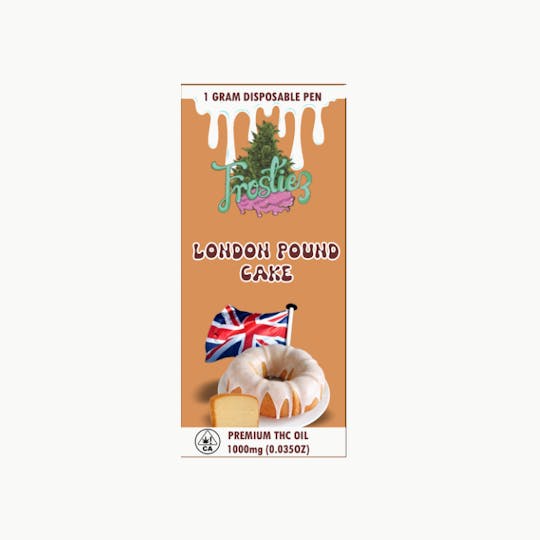 Frostiez - London Pound Cake - 1g - AIO - 1