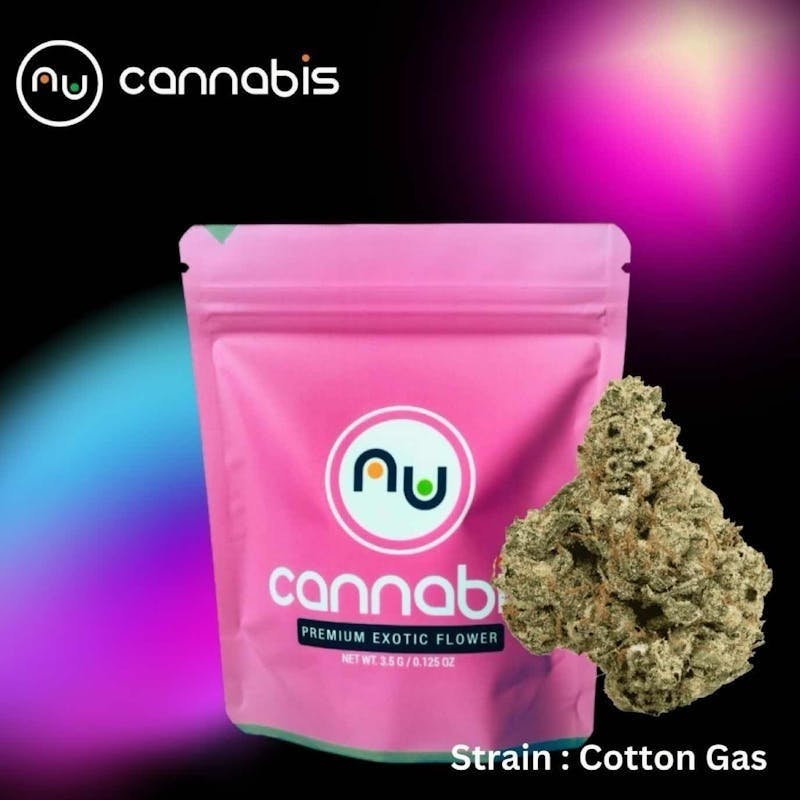 Nu Cannabis Brand - NuCannabis - Cotton Candy Gas 7g - PREMIUM INDOOR FLOWERS - 1