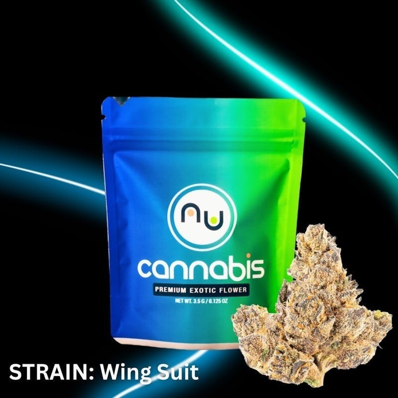 Nu Cannabis Brand - NuCannabis - Wing Suit 3.5G - PREMIUIM INDOOR FLOWERS - 1