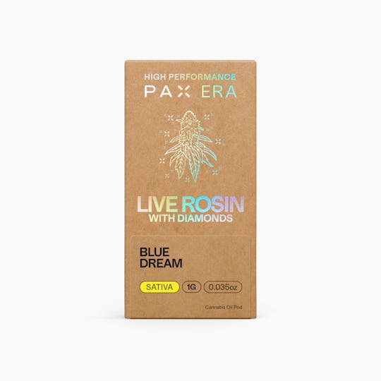 PAX - Live Rosin with Diamonds - Blue Dream 1g - 1