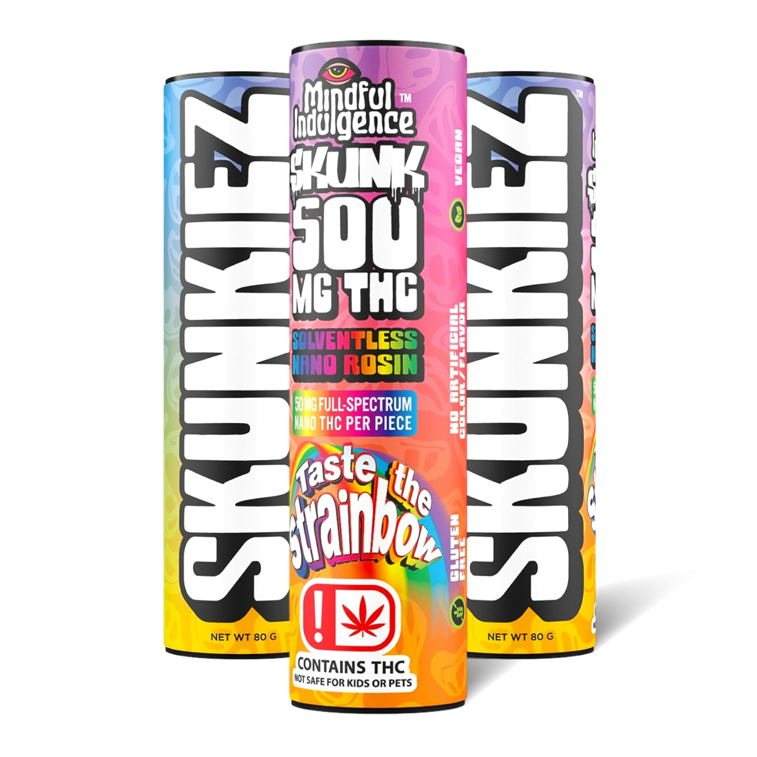 Mindful Indulgence - Mindful Indulgence | 500mg SKUNKIEZ Gummy | Taste The Strainbow - 1