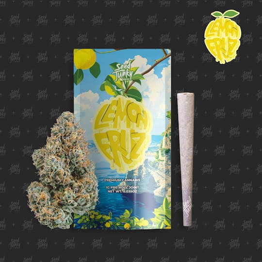 Seed Junky - LEMON FRUZ (1G Pre-Roll) - 1