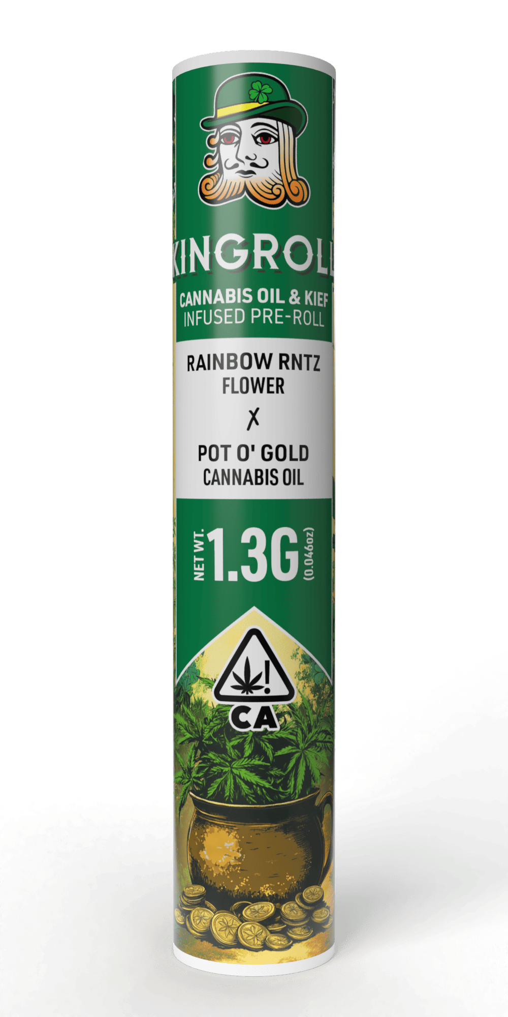 Kingroll - Kingroll | Rainbow Rntz x Pot O' Gold | Infused Joint | 1.3g - 1