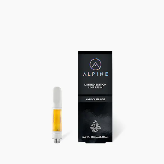 Alpine Vapor - Blueberry Cookies Limited Edition | Live Resin Cartridge | 1g - 1