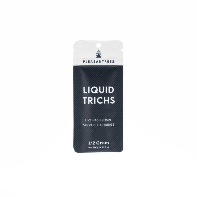 Pleasantrees - 510 Vapor Cartridge | Live Hash Rosin | Meat Breath | 0.5g - 1