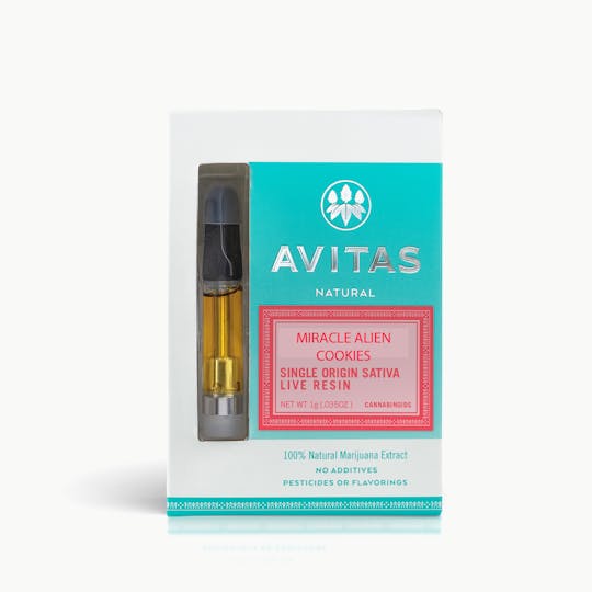 Avitas - Miracle Alien Cookies Live Resin Cartridge 1g - 1