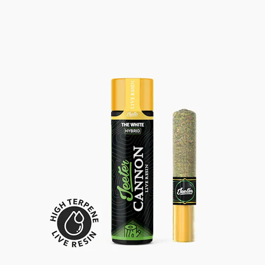Jeeter - Jeeter | The White | Live Resin Cannon | Infused Joint | 1.3g - 1